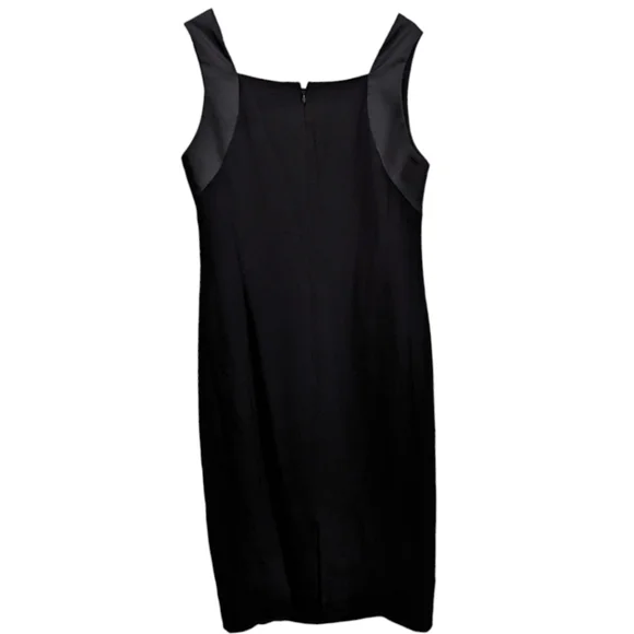 VINTAGE Christian Dior Black Mixed Dress 14 - Picture 2 of 5